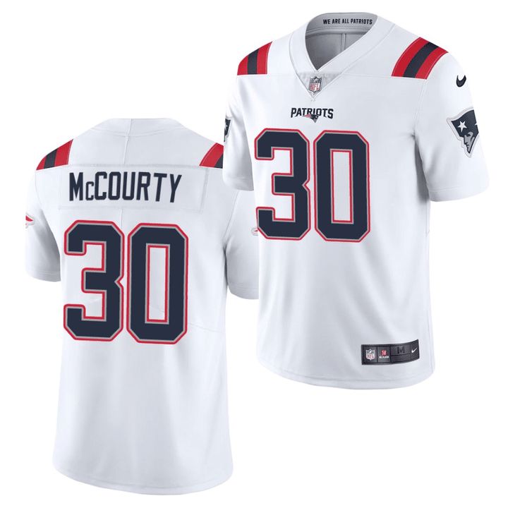 Men New England Patriots #30 Jason McCourty Nike White Vapor Limited NFL Jersey->new england patriots->NFL Jersey